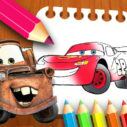 Cars Coloring Book 4 cars coloring book