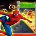 Spiderman Rescue - Pin Pull Challange 8 spiderman rescue pin pull challange